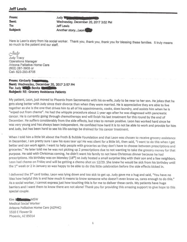 Leons Story Froth and Bubble Foundation